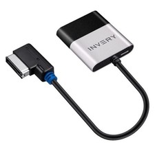 INVERY Airdual Bluetooth 5.0 aptX-HD Adapter Audi MMI 3G AMI Car Audio NEW NIB