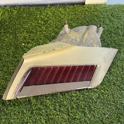 Vintage 1967 Cadillac Eldorado Passenger Tail Light Bumper End