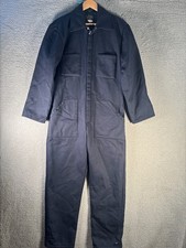 Vintage Sears Work n Leisure Coveralls Men s 38 Regular Blue Workwear Japan 70s