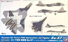 1/144 5th Gen Fighter:  Sukhoi Su-57 [Russia] #SN21 "New Box": PITROAD
