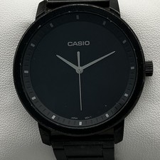 Casio 5361 MTP-B145 Mens Watch 41mm Black Dial Stainless Steel 6.25"
