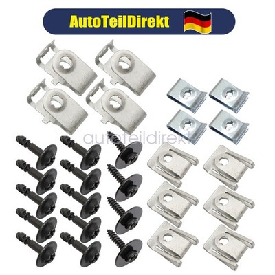 Für Audi Q5 A4 A5 Unterfahrschutz Motorschutz Unterboden Reperatur Set Clips