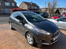 Ford Fiesta Ecoboost- 2016 - 46000 Miles 1.0 Petrol Manual 3 Door - Grey