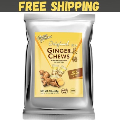 Prince of Peace Original Ginger Chews, 1 Lb.   Candied Ginger   Candy Pack   Gin