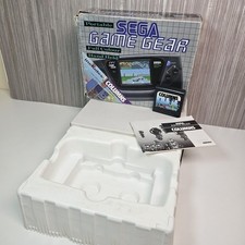 Official Vintage Sega Game Gear Console Box and Polystyrene Insert ONLY Columns
