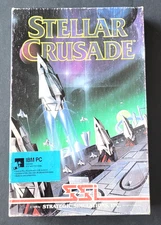 Stellar Crusade IBM PC Computer Game - Strategic Simulations, Inc SSI [Untested]