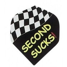 Second Sucks Standard Poly Royal Hard Dart Flight