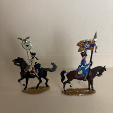 Vintage Kieler Zinnfiguren , Napoleonic wars, Calvary. Stamped
