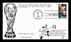 1994 WORLD CUP FIRST DAY COVER USA SOCCER STRIKER MASCOT CACHET
