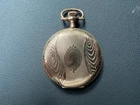 Antique Elgin Gold Plated Pocket Watch Vintage Collectible