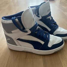 PUMA Damen High Top Sneaker Blau/Weiß/Grau E...