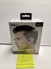 Shokz - OpenRun Bone Conduction Sport Headphones - Black - Mini S803- New
