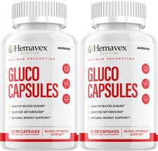 (2 Pack) Hemavex Capsules – Hema Vex Pills Natural Blend Advanced Formula