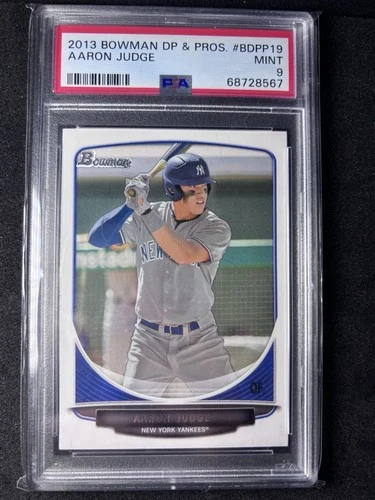 2013 Bowman Draft Picks & Prospects Aaron Judge #BDPP19 Prospect RC PSA 9 MINT