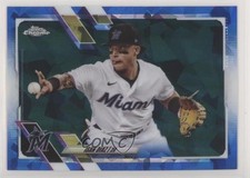 2021 Topps Chrome Sapphire Edition Isan Diaz #364 fm0