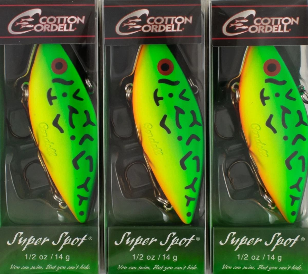 Cotton Cordell Red Fin Lures, Chrome/Blue Back