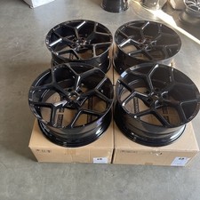 20x9 Rep Z28 Style Fit Camaro 5x120 35 Black Wheels Rims Set4