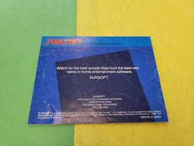 Spy Hunter NES Nintendo Instruction Manual Only 