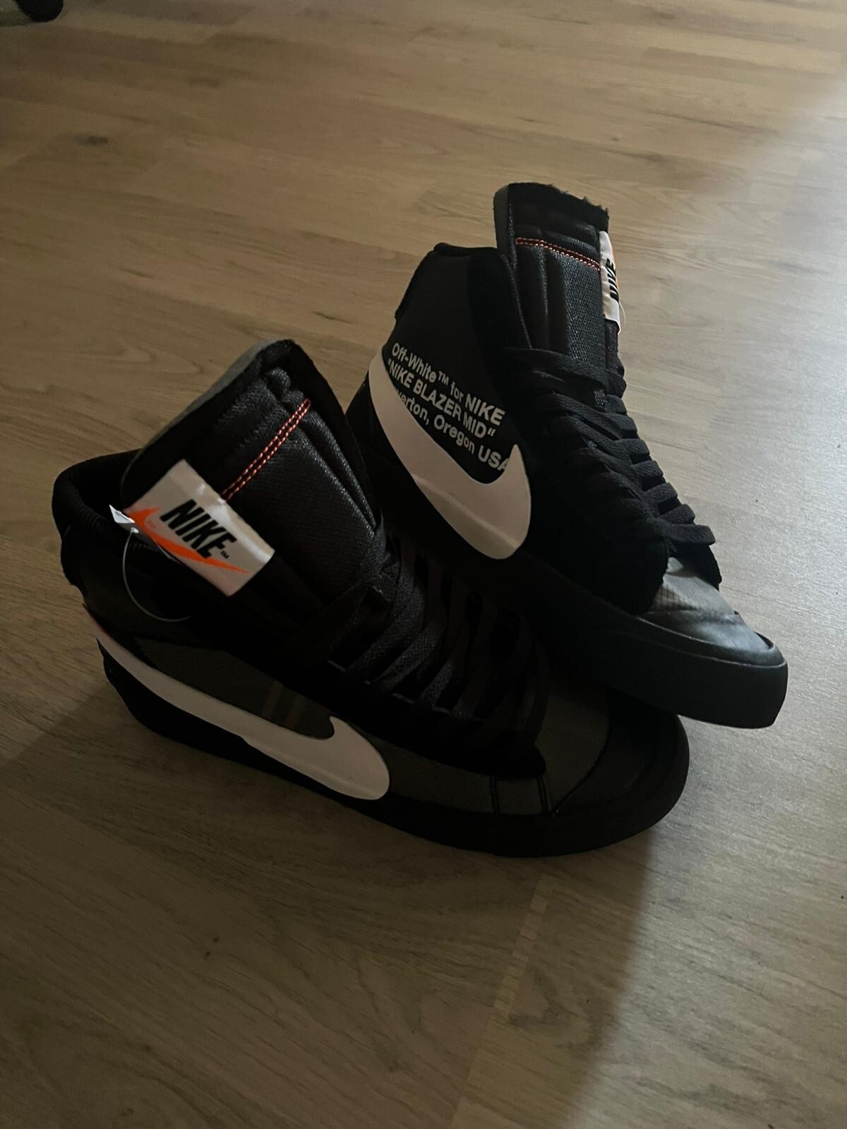 OFF WHITE X NIKE Blazer Nike Off White The Ten Mid Grim Reaper taglia 42 EU