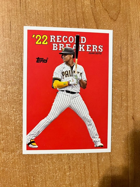 2023 Topps Series 2 - Juan Soto - Oversized Record Breakers Boxloader Card