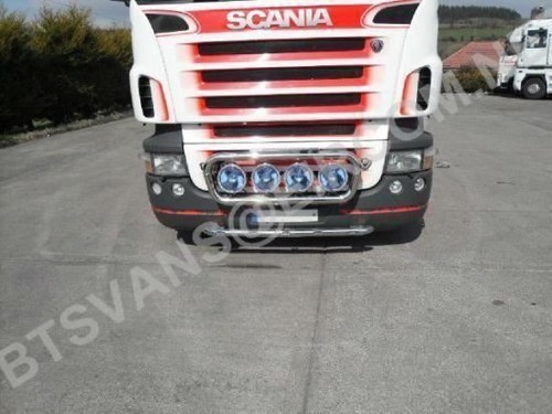 Grill Bar For Renault C Range Standard Cab 2013+ Stainless Steel Chrome Lamps - Picture 11 of 12