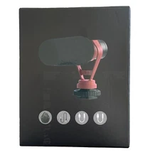 Shotgun Mic for Camera iPhone Android DSLR Vlogging Microphone With Windscreen