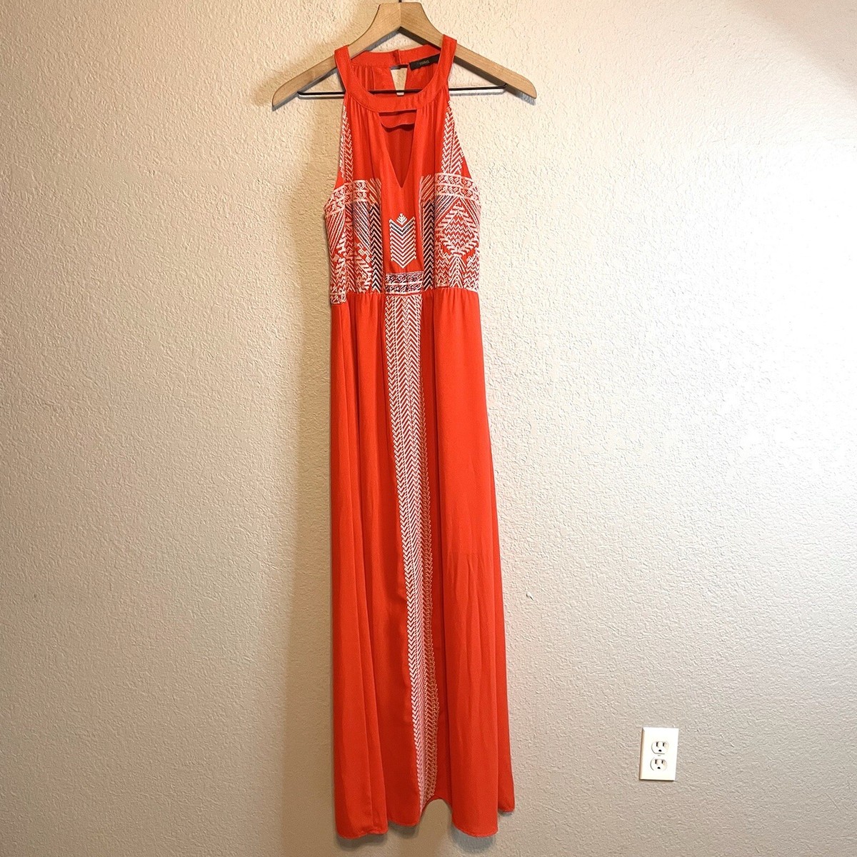 strapless open back dress Raggdoll Boutique: THML Orange You Wonderful Dress main image 0