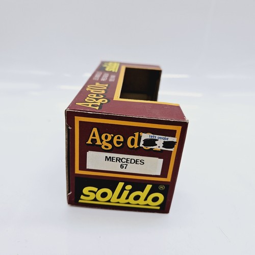 Solido 1939 Mercedes 540K Maroon Diecast Model Car in Original Box - Picture 6 of 6