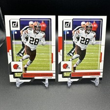 2022 PANINI DONRUSS FOOTBALL JEREMIAH OWUSU-KORAMOAH #213 BROWNS Lot Of 2