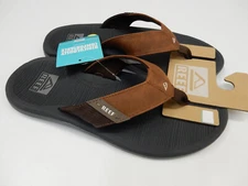 Reef Mens Santa Ana Grey Tan 14