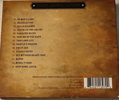 THE GRAVY BOYS : Dust Bowl Lover; LN CD Free Shipping | eBay