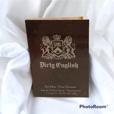 JUICY COUTURE DIRTY ENGLISH Eau De Toilette FOR MEN 1.5ml .05oz SAMPLE New