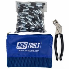 100 3/32 Heavy Duty Cleco Fasteners  Cleco Pliers w/Carry Bag KHD1S100-3/32 