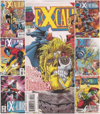 °EXCALIBUR Vol.1 #96-97-98-99-100-104-112° US Marvel 1992 Auswahl Warren Ellis