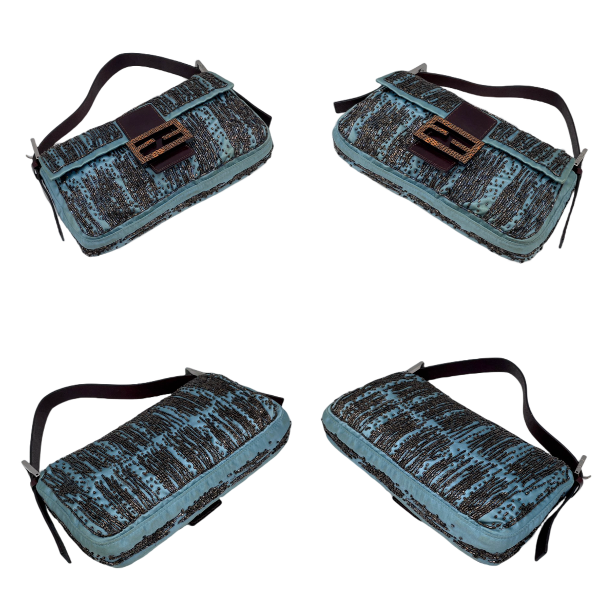 バッグ Fendi Beaded Mamma Baguette Bag Fendi Beaded Mamma Baguette Bag – Treasures of NYC