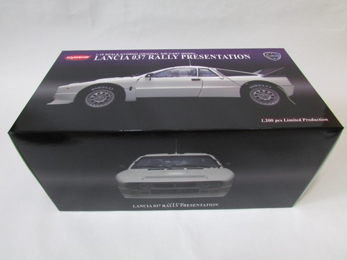 RARE 1/18 KYOSHO LANCIA 037 RALLY PRESENTATION 1200pcs n Autoart. GIFT SVJ - Picture 6 of 10