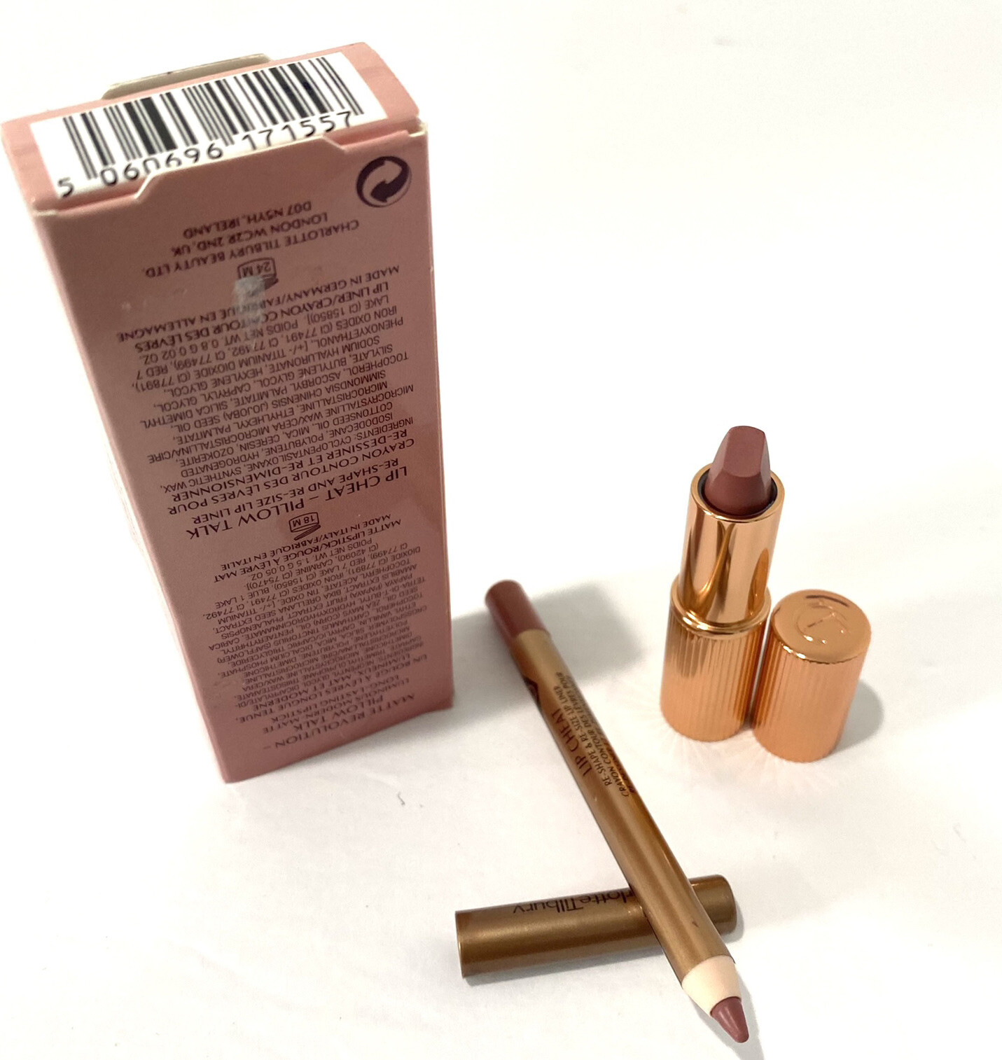 mini pillow talk lipstick & liner set