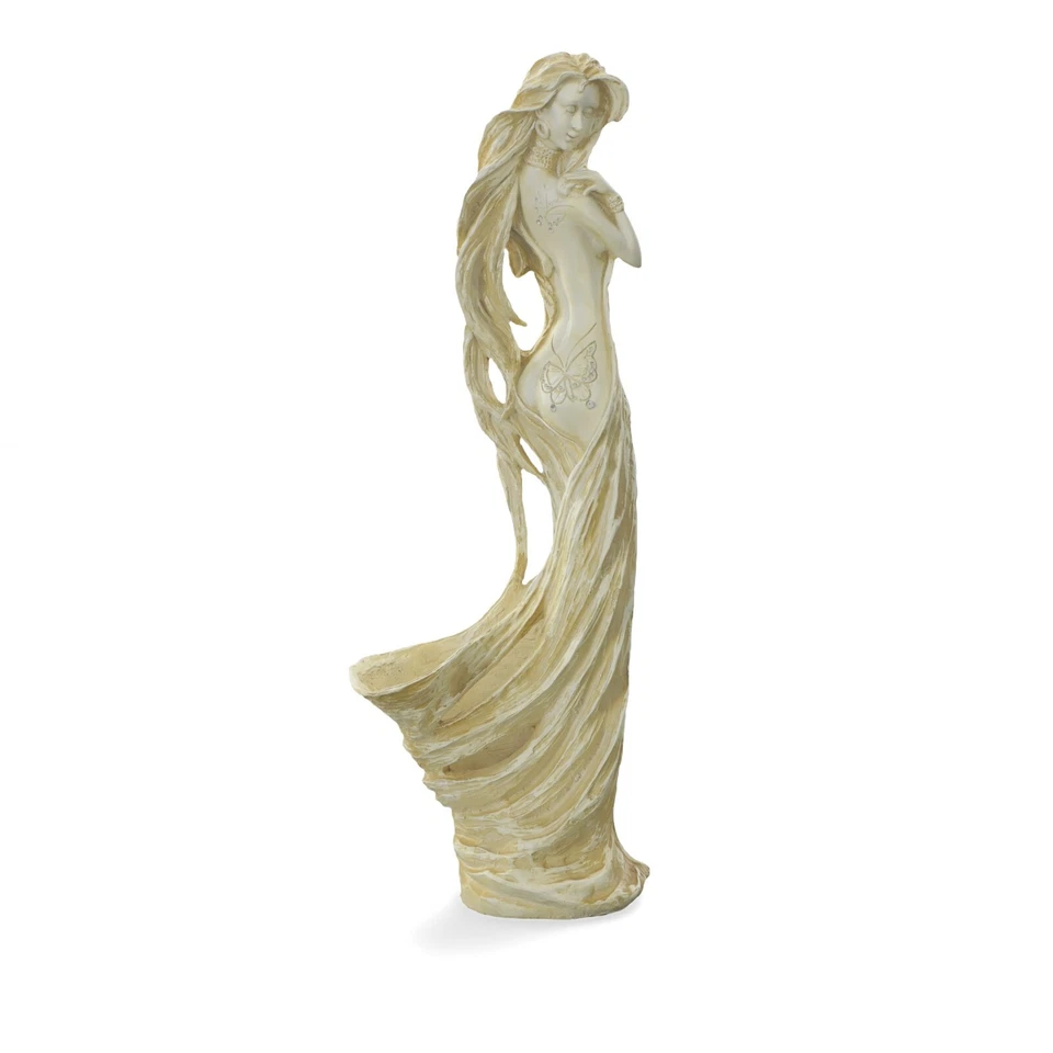 НОВАЯ элегантная женская скульптурная ваза в стиле модерн с мотивом французского романтизма Моро - Изображение 2 из 4