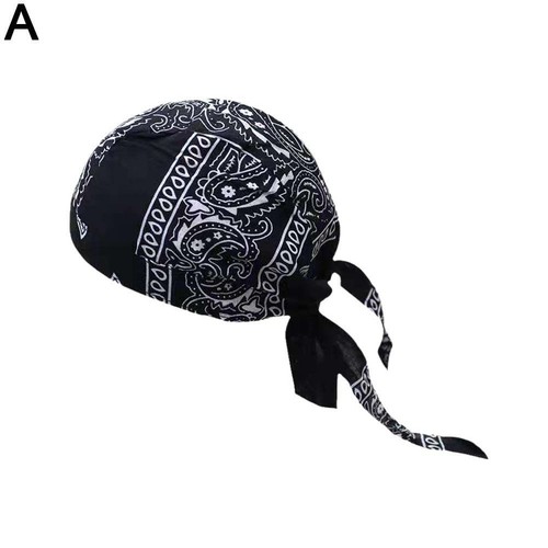 Cycling Bandana Sport Pirate Hat Unisex Headband Rag Durag Cap Beanie Wrap~ - Picture 19 of 27