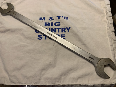 Vintage Mac Tools Double Open-end Wrench 1-1/16'' x 1-1/4''  DL3640