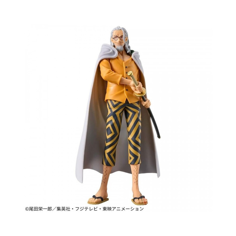 Banpresto One Piece DXF Silvers Rayleigh statuette de collection The Grandline Series