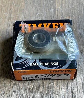 TIMKEN S3PP BALL BEARING NEW SEALED PKG