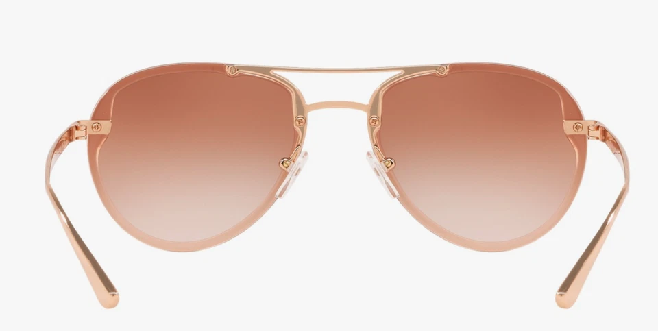 Nuevo MICHAEL KORS MK2101 34686F Abilene 60 mm Oro Rosa Aviador Gafas de Sol Unisex Foto 4 de 4
