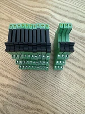 Lot of 13 PHOENIX CONTACT PLC-BSC-5DC/21 RELAY TERMINAL CONTACT BLOCK 2980225