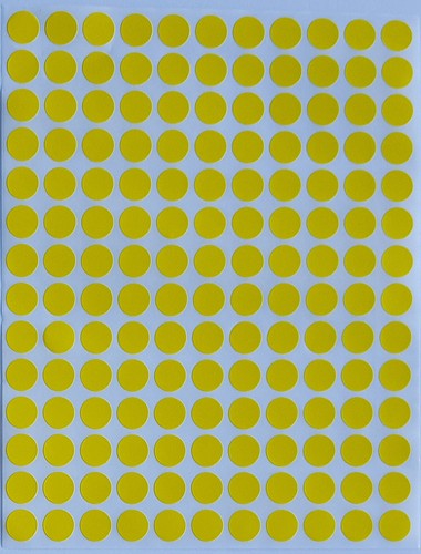 Rounded Dot Stickers 3/8" Colored Marking Craft Label 0.375 Inch 10mm - Picture 76 of 180