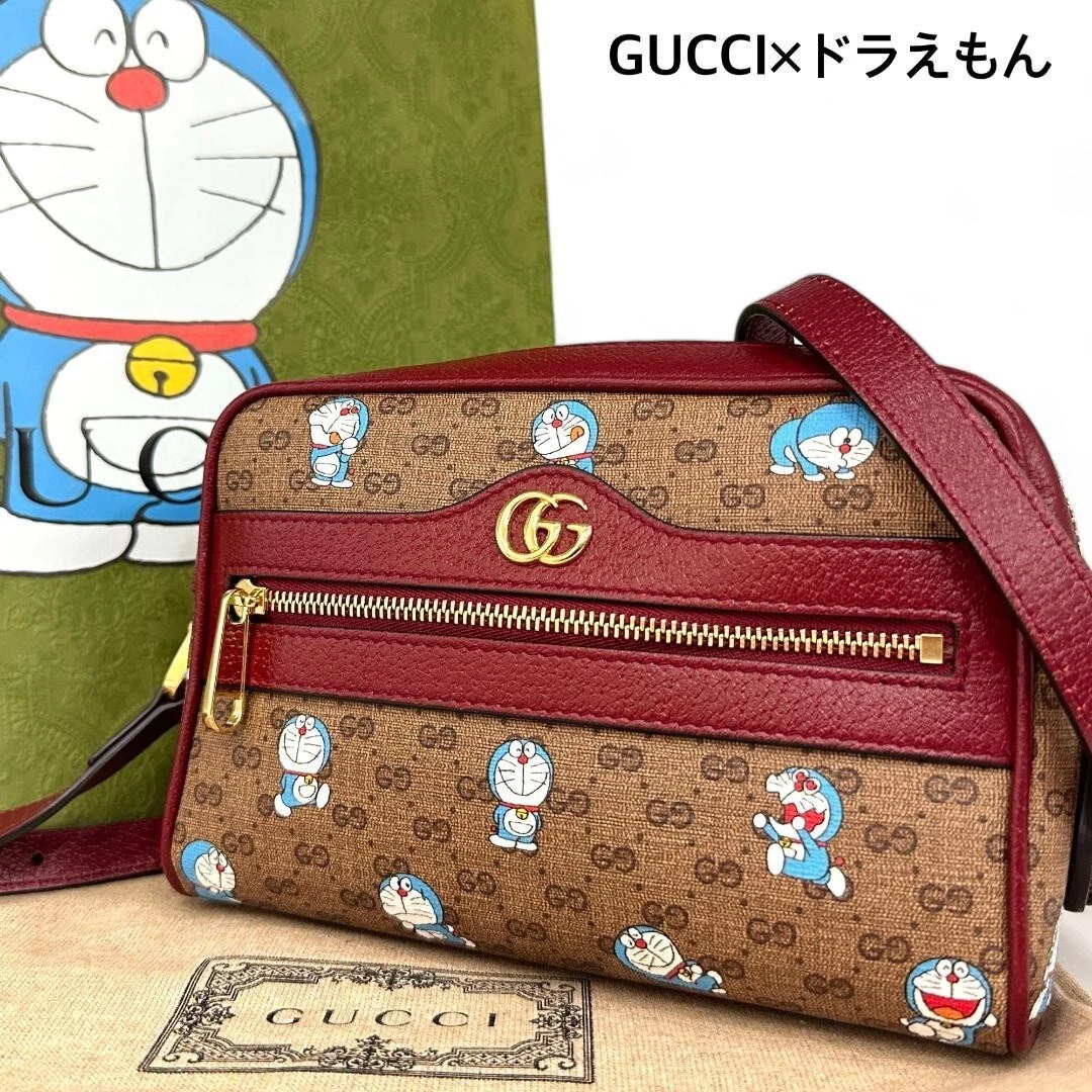 Sac à bandoulière GUCCI GG Supreme Doraemon Collaboration GG Supreme Canvas JP