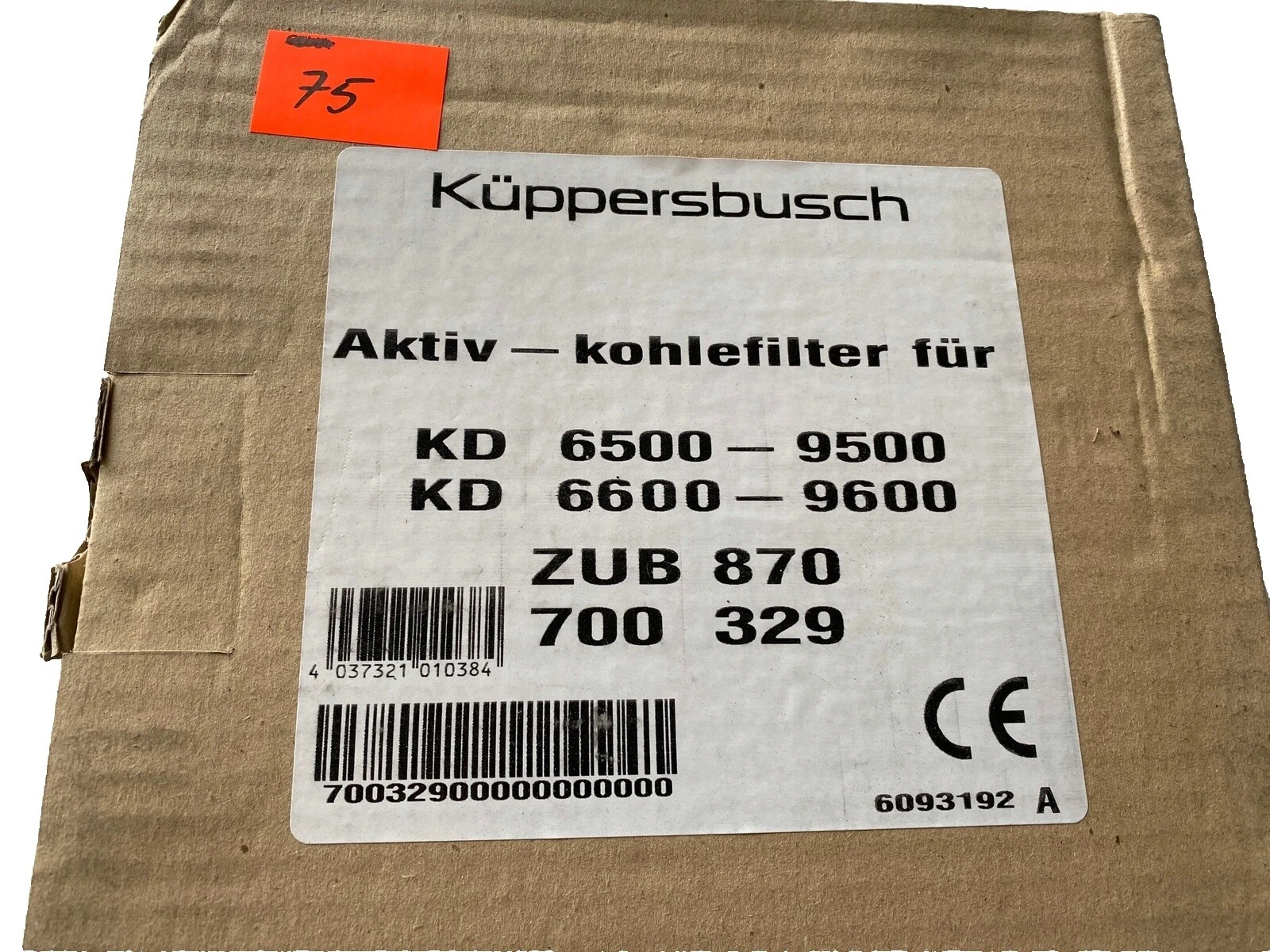 Küppersbusch Major Appliances, Parts & Accessories