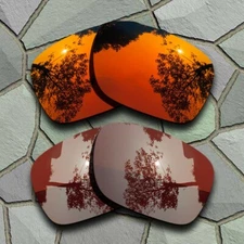 US Red Orange&Bronze Brown Polarized Lenses Replacement For-Oakley Holbrook Mix