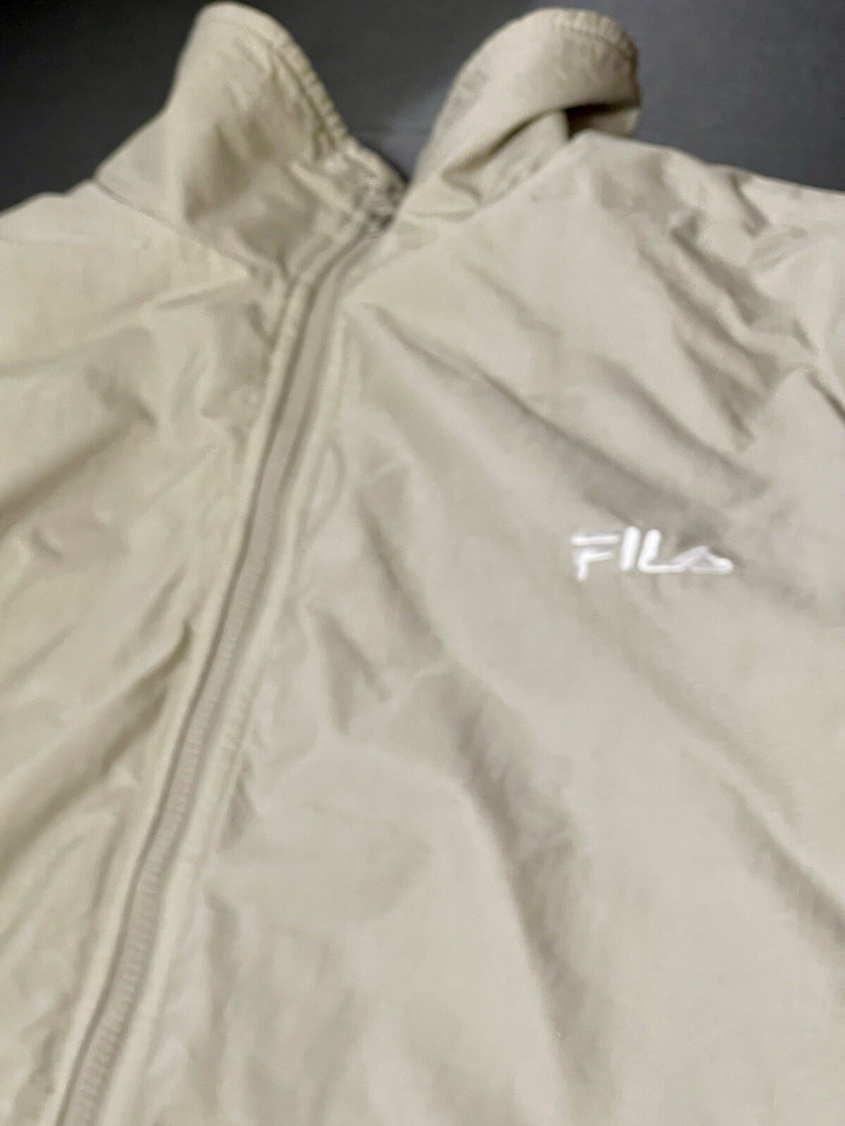 FILA Sport Puffer Giubbotto da Sci Tg XL Uomo Marrone Full Zip