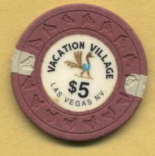 Vacation Village, Las Vegas, Nv 5 house chip TCR N2288 1990